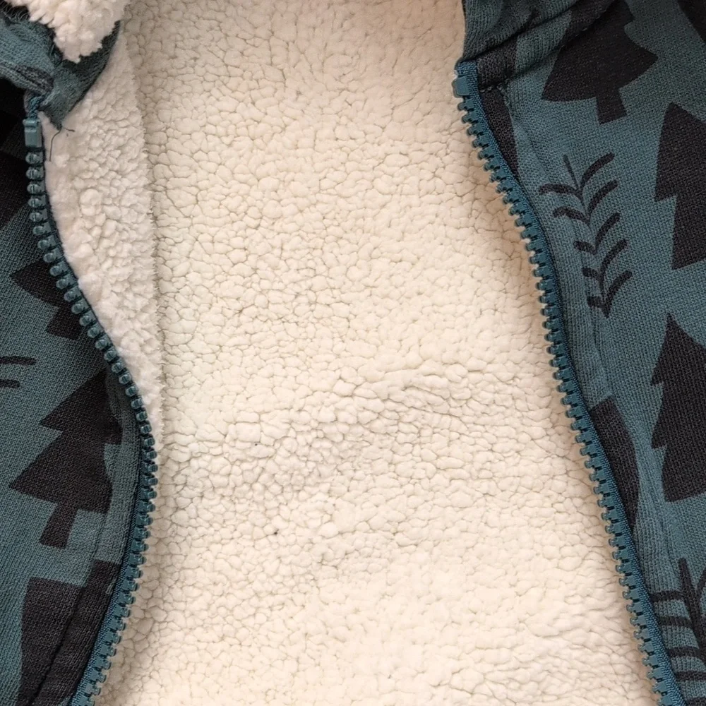 Hanna Andersson 12-18 Months Faux Shearling Lined Hoodie
